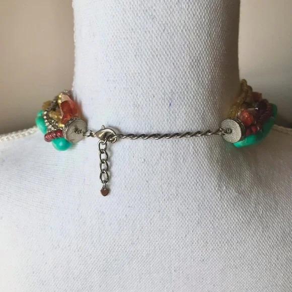 Boston Proper 7 Strand Twisted Necklace - Picture 5 of 9